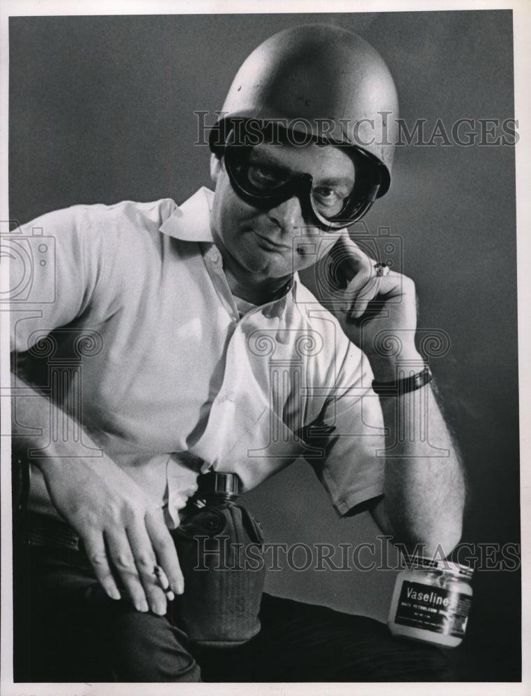 1968 Press Photo Vaseline commercial photo