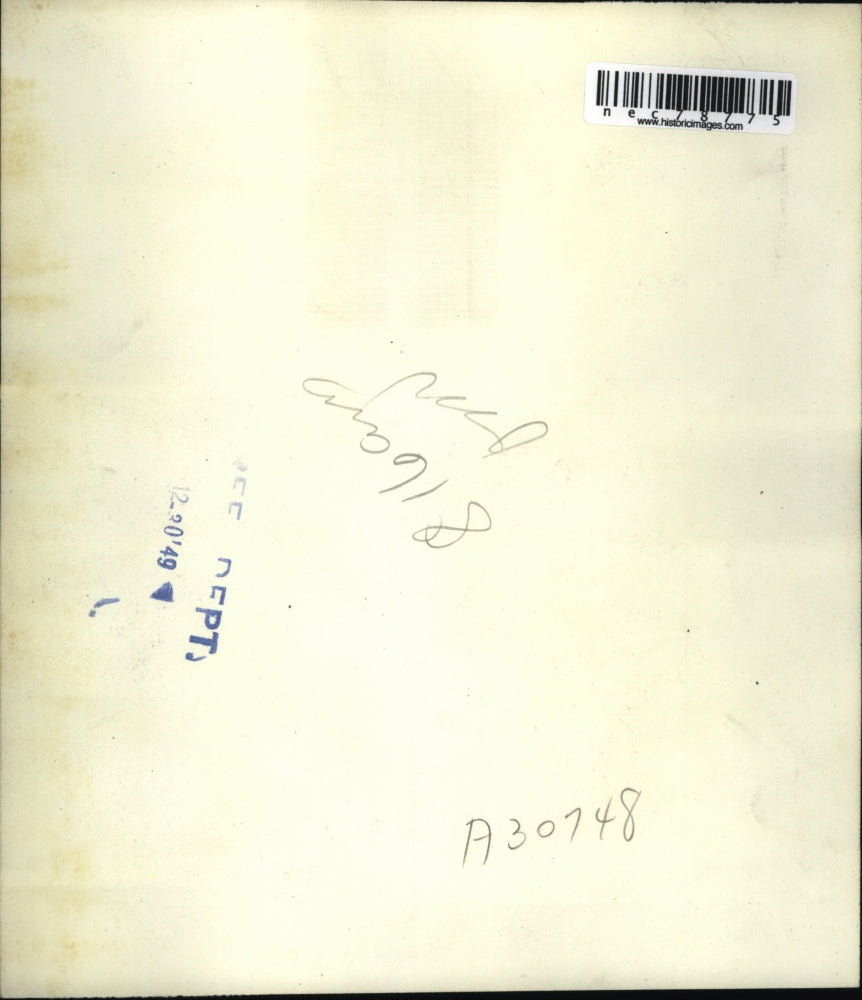 1949 Press Photo Early Christmas carolers Francis and Frank Tassoni