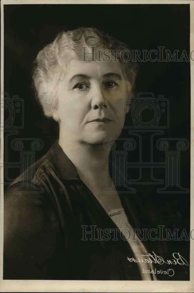 1928 Press Photo Mrs John G Olivar Home Economics Chairman