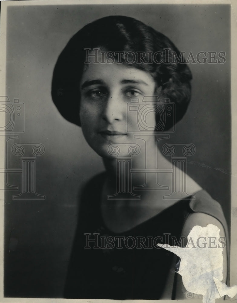 1922 Press Photo Miss Diana Cumming in Wash DC