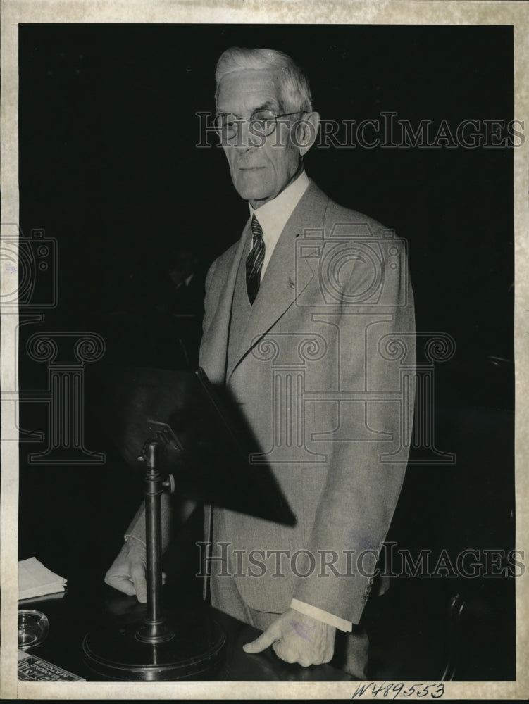 1939 Press Photo Dr. Townsend before House Ways and Means Committee