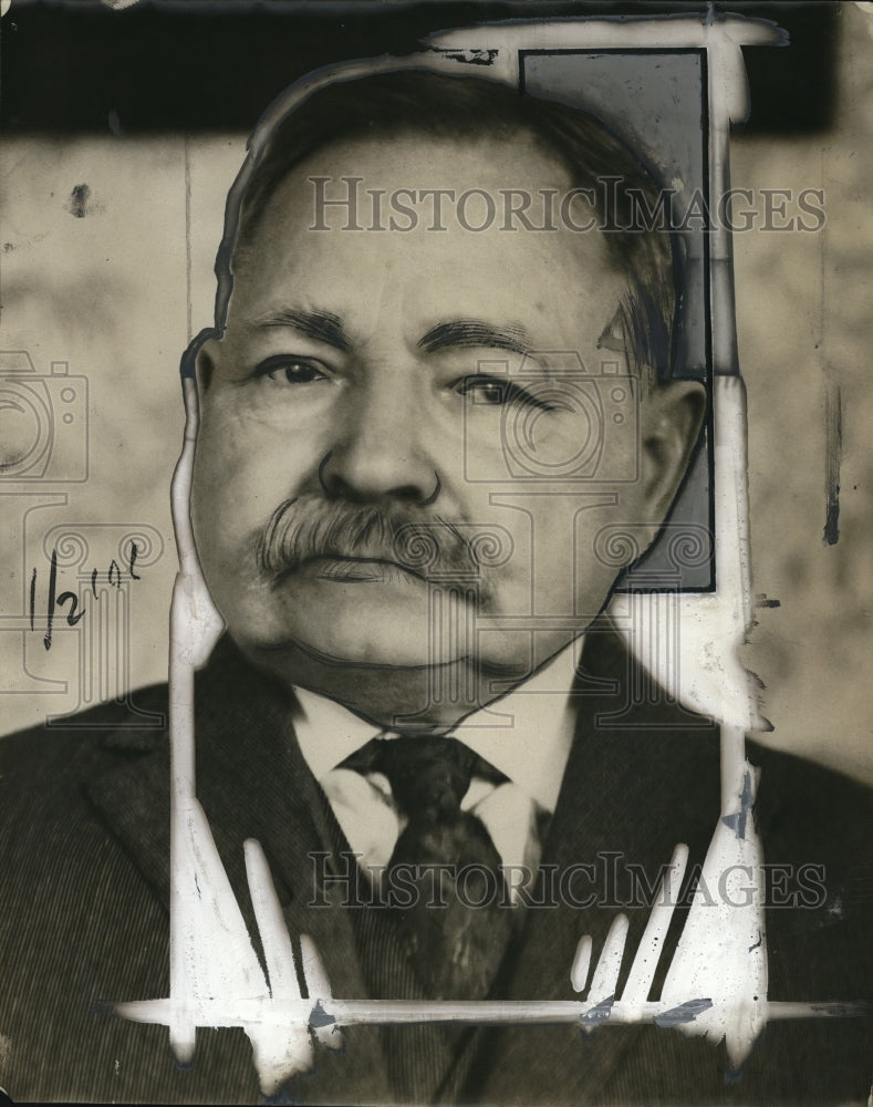 1928 Press Photo Peter Hansel getting married at an advanced age.