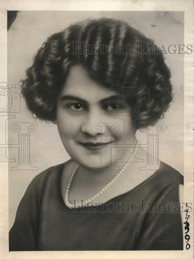 1923 Press Photo Miss Inez Vitez beauty parlor expert & witness in murder trial