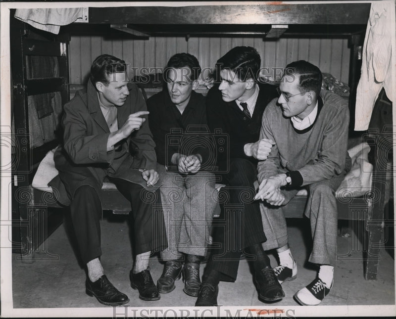 Load image into Gallery viewer, 1946 Press Photo David D. Jyace, Don McCardle, Gates Mills, Daniel Griffin, C
