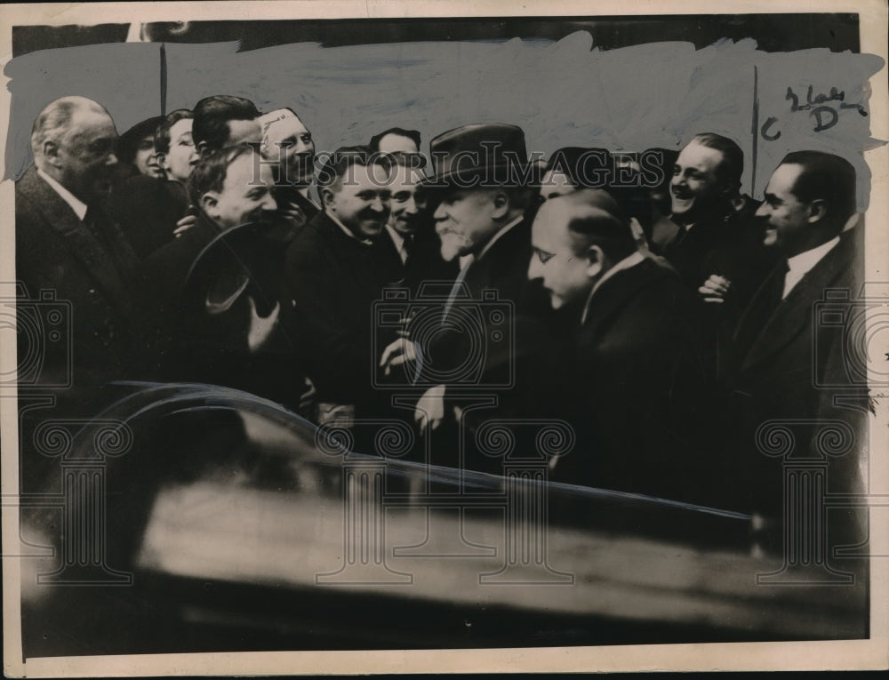 1924 Press Photo Premiere Poincare-French Cabinet temporarily resigns