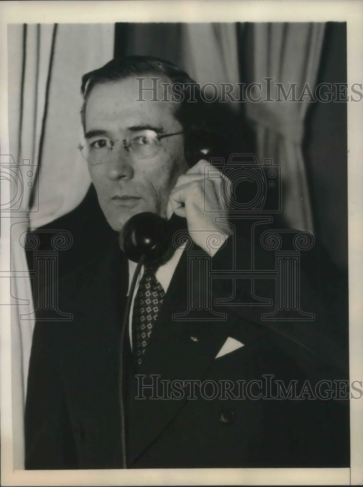 1940 Press Photo Atlanta, Ga WL Miller dep[ose chair of State Highway Board