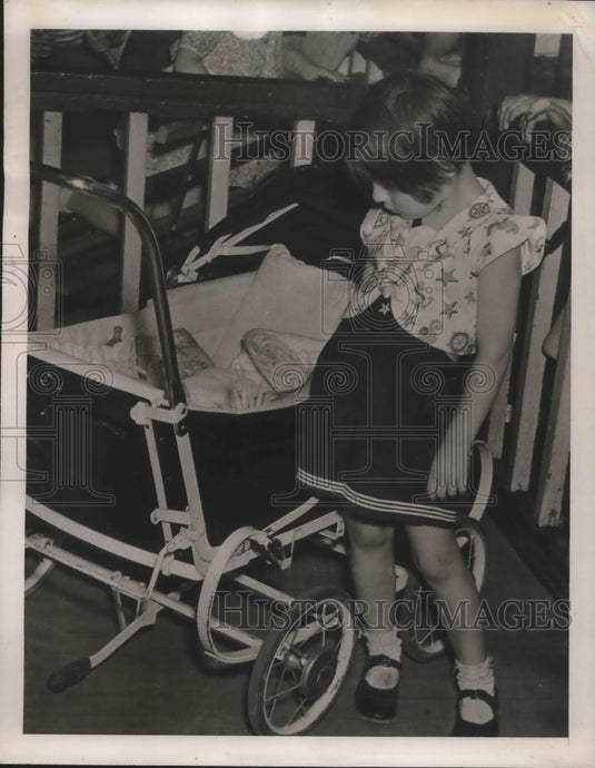 1939 Press Photo Philadelphia, Pa Marjorie McCrohan, brother was kidnapped