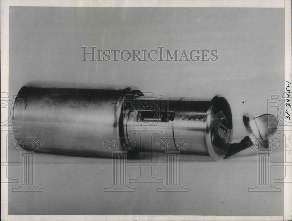 1936 Press Photo Convict invents non-pickable lock