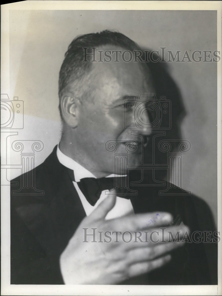 1939 Press Photo Francisco Marsillon, Road Engineer