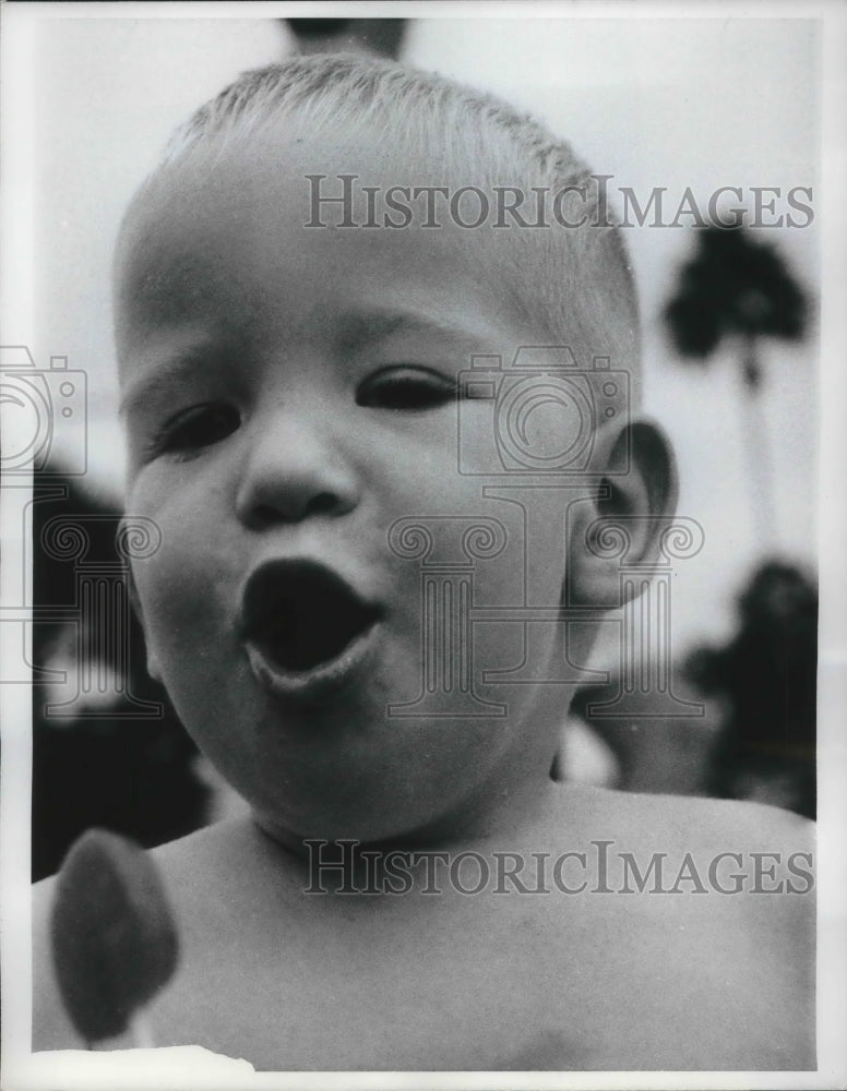 1968 Press Photo Richard Gardner, 9-month-old of St. Peterburg