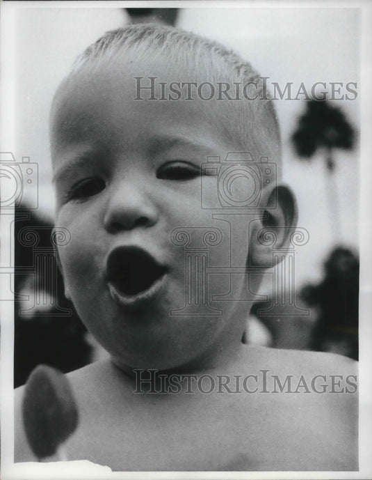 1968 Press Photo Richard Gardner, 9-month-old of St. Peterburg
