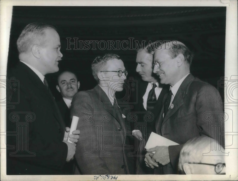 Load image into Gallery viewer, 1945 Press Photo San Francisco Soviet VM Molotov, UKs Anthony Eden
