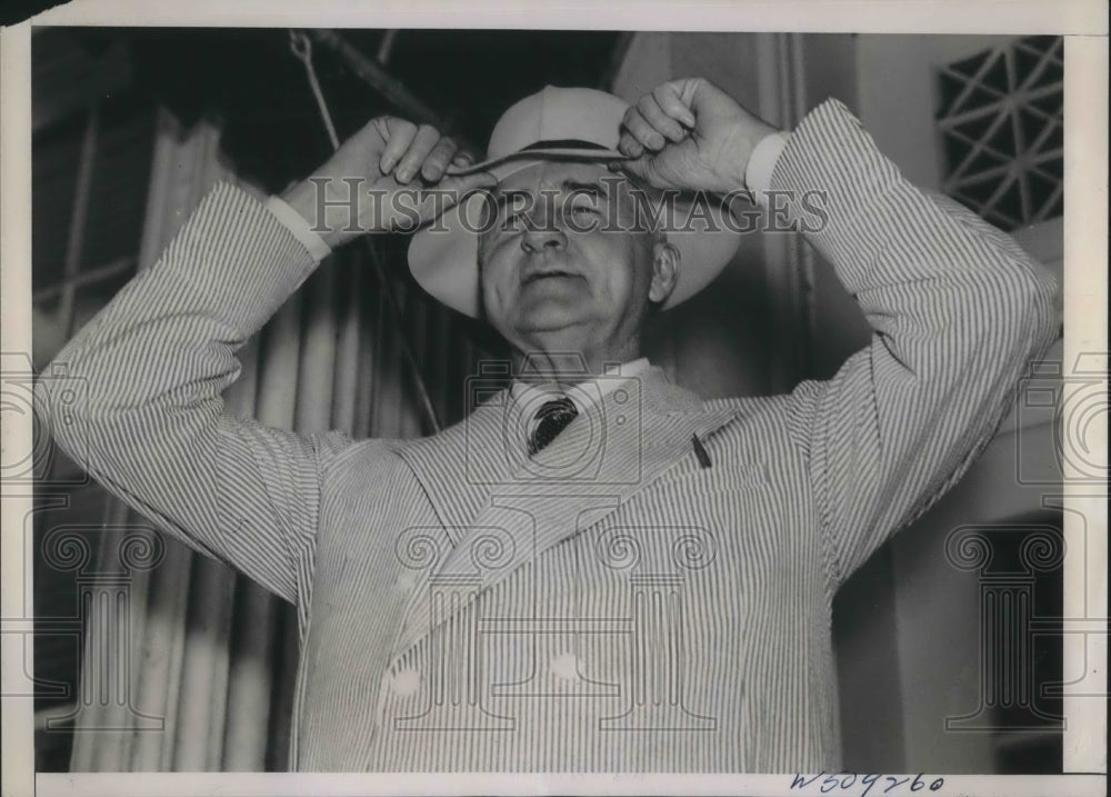 1939 Press Photo Jesse Jones New Head of Federal Loan Agency