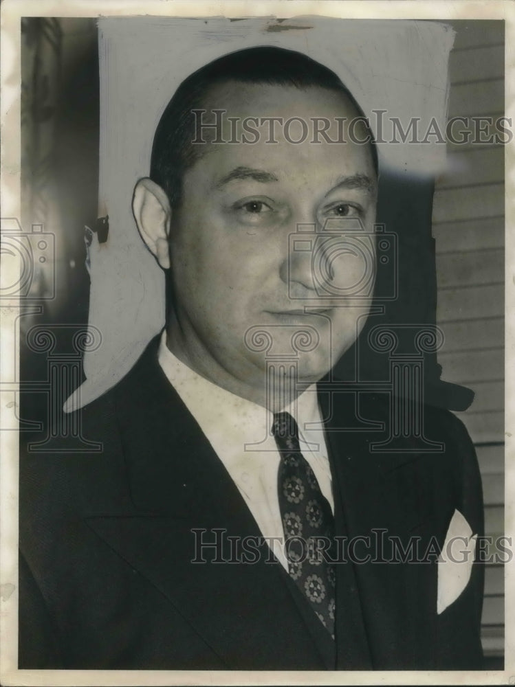 1940 Press Photo FJ Andre President of Tellings Co