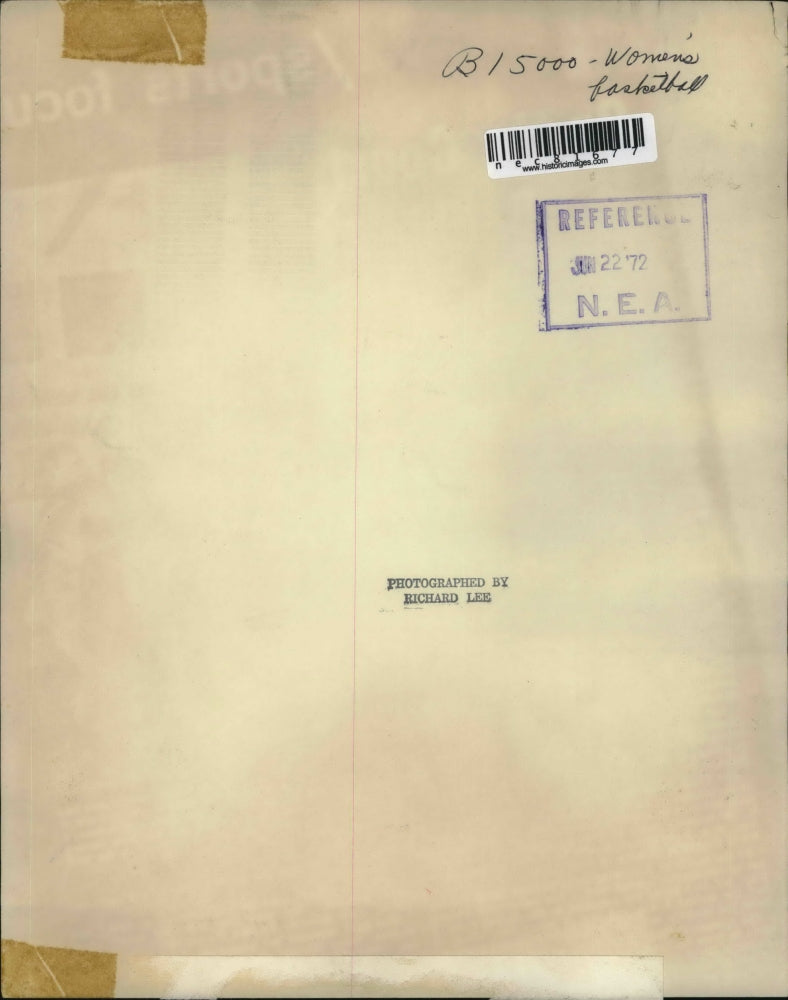 1972 Press Photo Women/s basketball in Cleveland