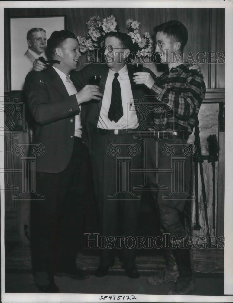 1938 Press Photo Walnut Creek, Cal Philip Bancroft, Rep candidate for Senator