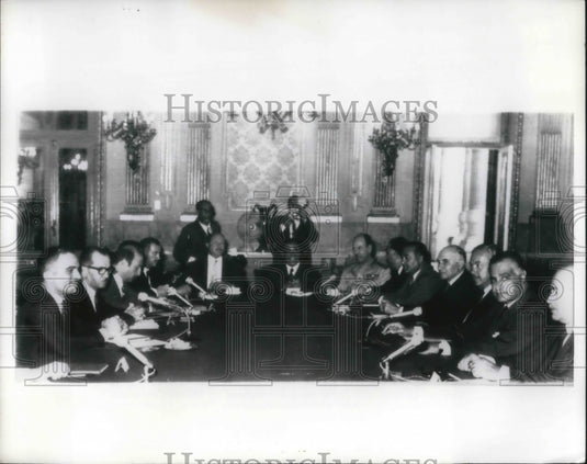 1970 Press Photo U.A.R President Nasaer and King Hussein of Jordan