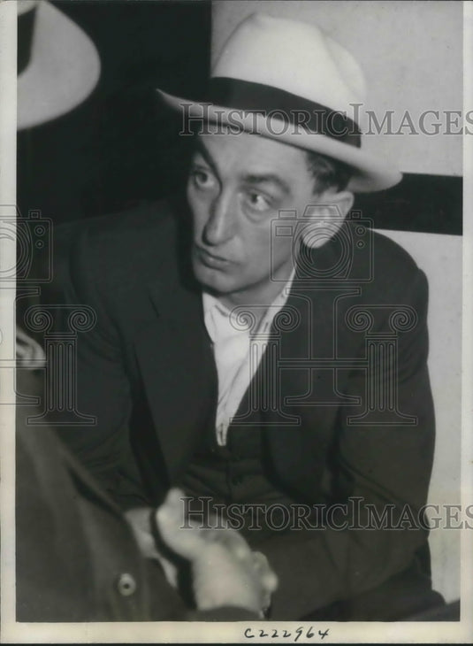 1933 Press Photo Fred Sass official of Chicago Drivers Union
