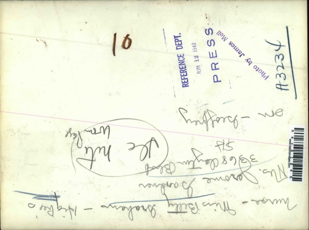 1940 Press Photo Nurse B Graham, Mrs Jerome Gardner & baby