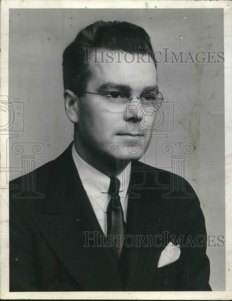 1940 Press Photo Michael Teigler in Cleveland Ohio