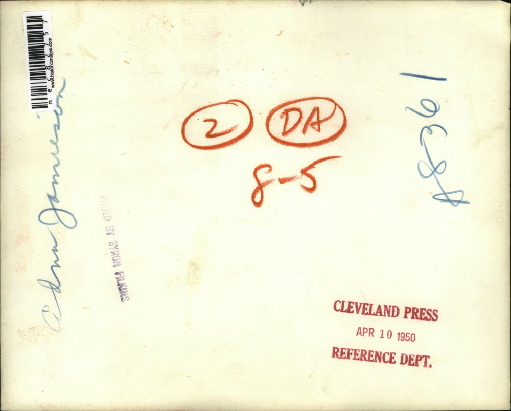 1950 Press Photo Edna Jamieson