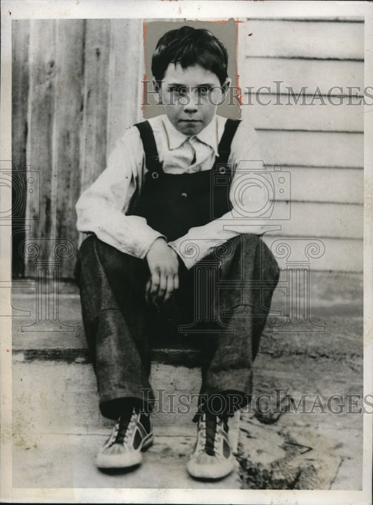 1933 Press Photo John Shaugnessey witnessed the kidnapping of Margaret Mc Math