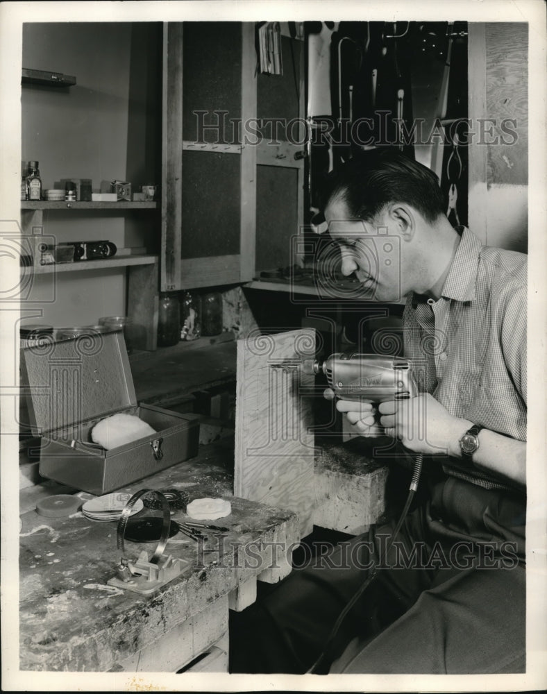 1958 Press Photo Quarter inch drill made by Thor