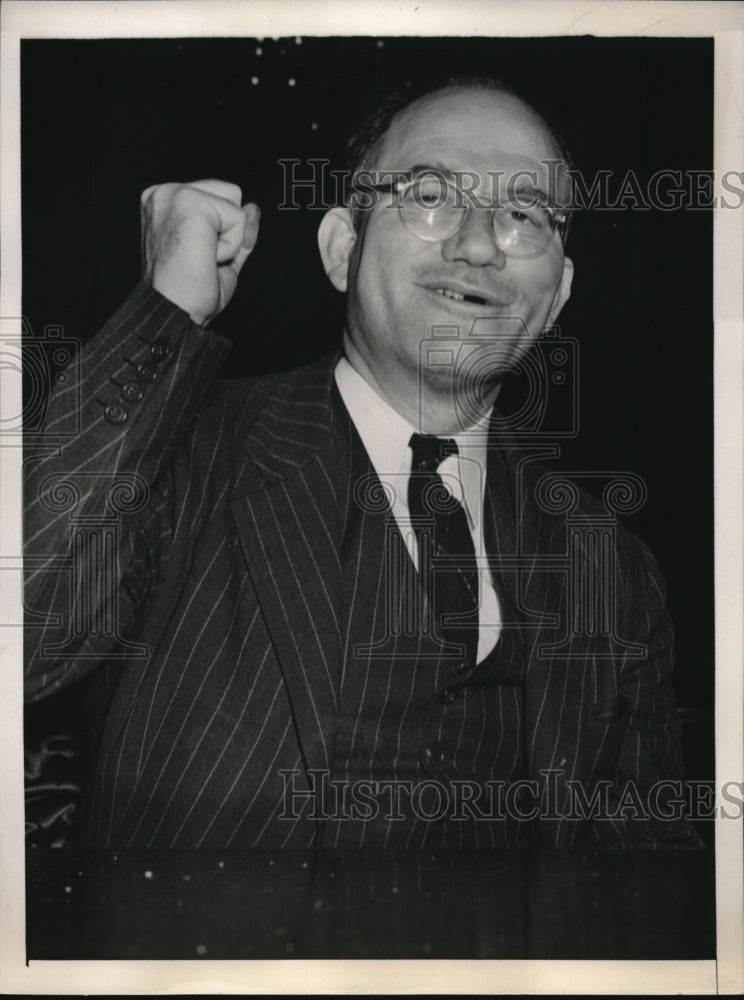 1940 Press Photo Wash DC William C McCuistion at Dies Committee