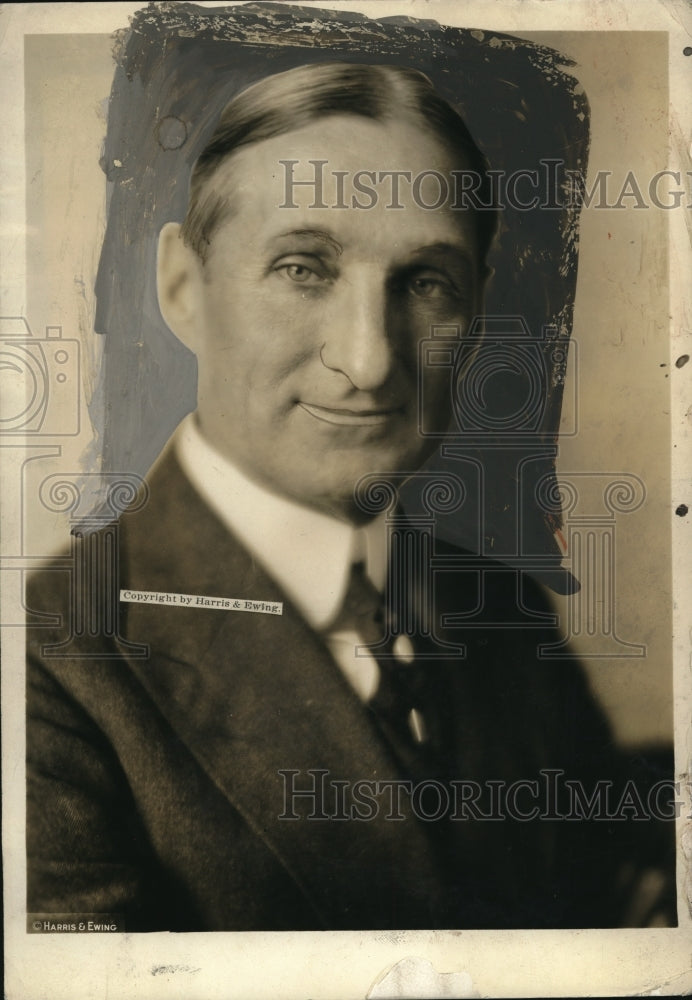 1923 Press Photo William Gibbs McAdoo, Former Secretary of Treasury