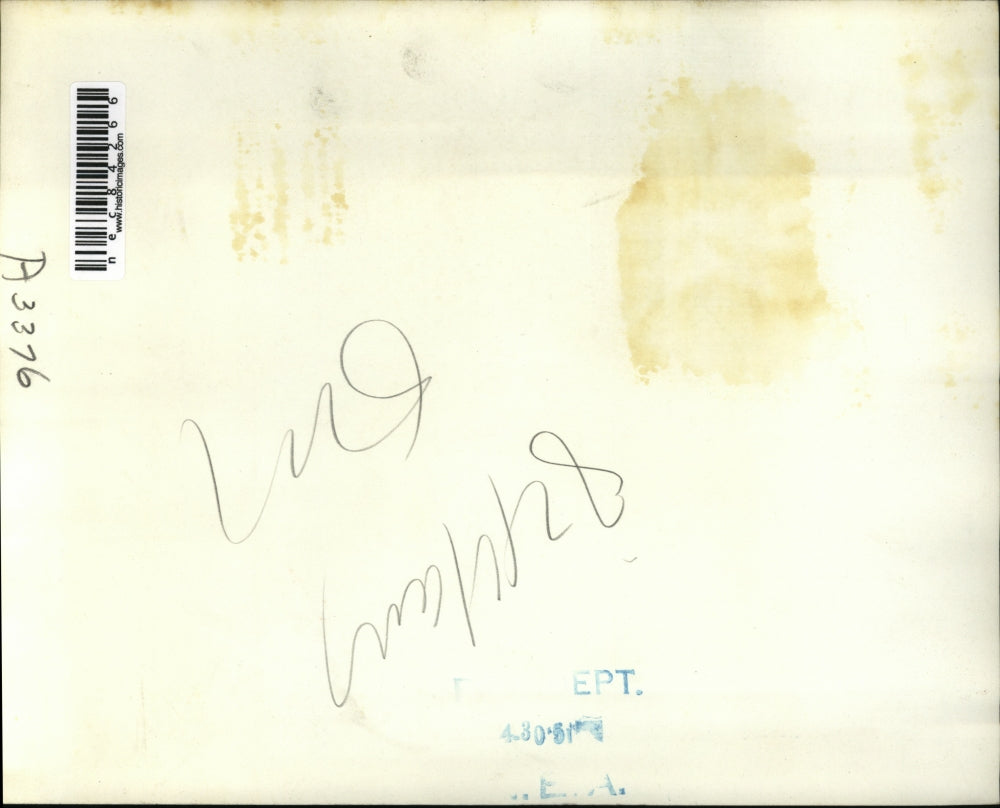 1951 Press Photo LaCross Wisconsin Mississippi River Flooded Record High