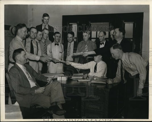 1939 Press Photo Harlan conspricy jurors Marshall W Neal,Frank Scanlon