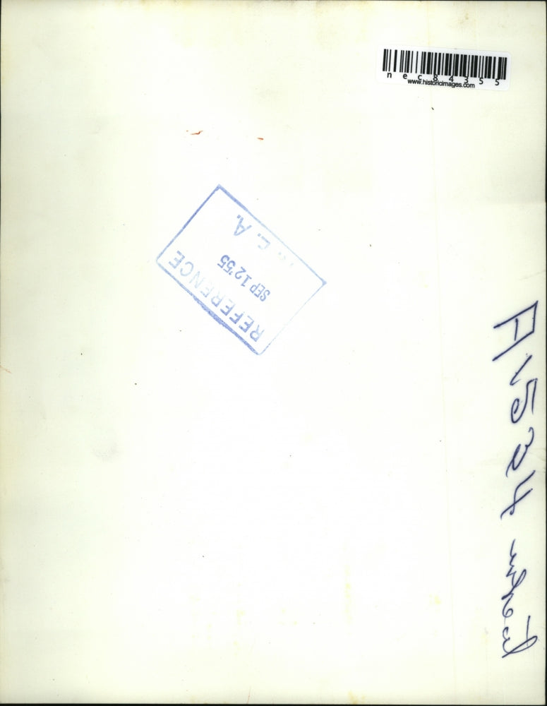 1955 Press Photo Hummelstown Pa Elsie Mumma lady farmer sued by goverment