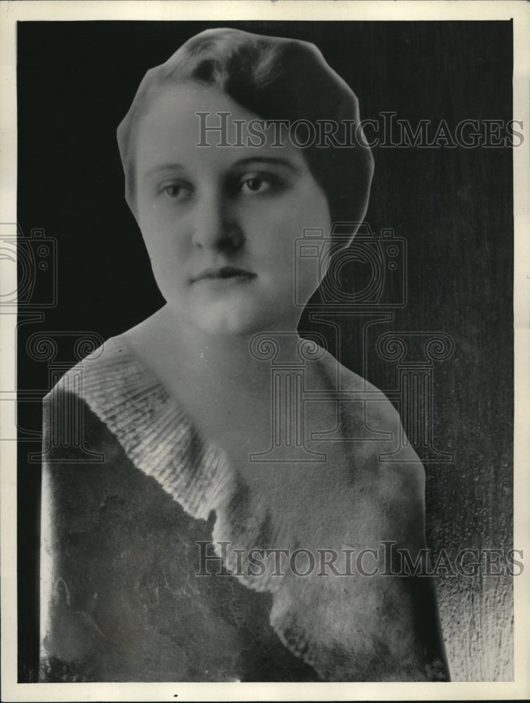 1934 Press Photo Cathryn Moodie