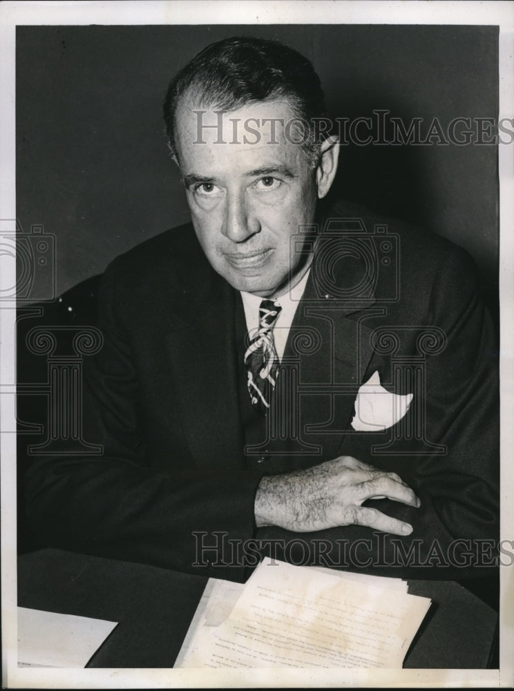 1939 Press Photo Robert E. McConnell Named Advisor to Commerce Department