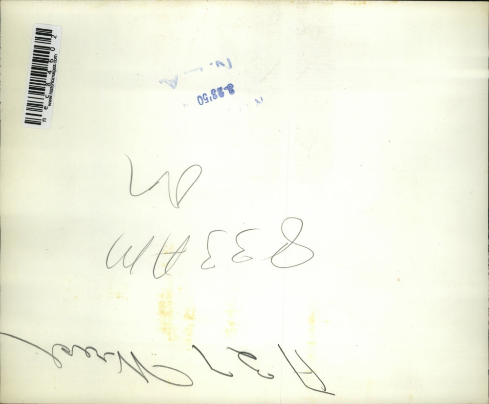 1950 Press Photo Firemen battle blaze at crashed plane in a building