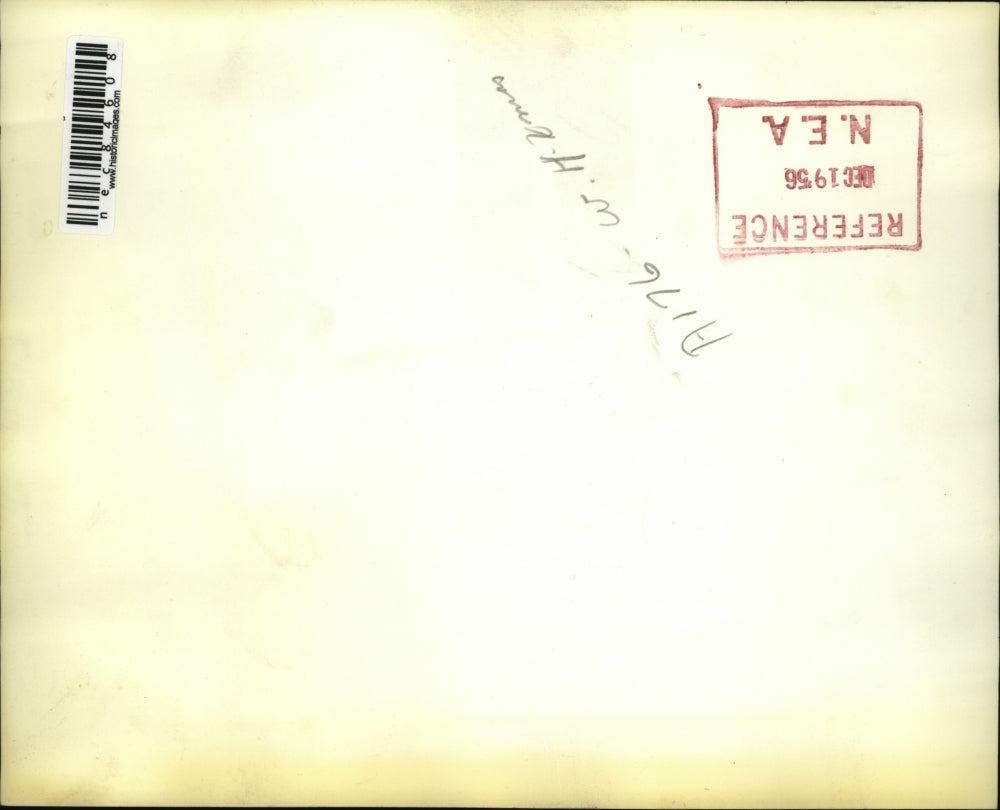 1956 Press Photo WAsh DC 65 ft Christmas tree for the White House lawn