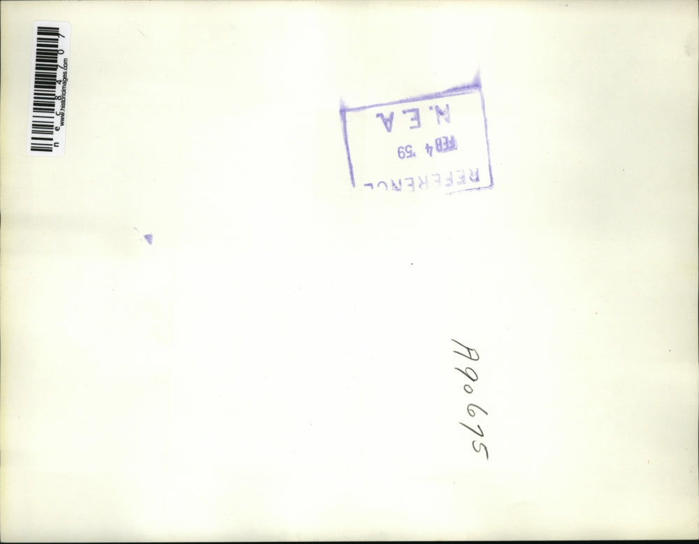 1959 Press Photo Wash DC Senate Labor Rackets CommRolland McMaster