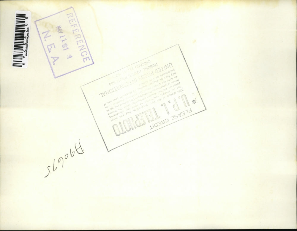 1951 Press Photo Detroit Teamster pres Rolland McMaster arrested for assault