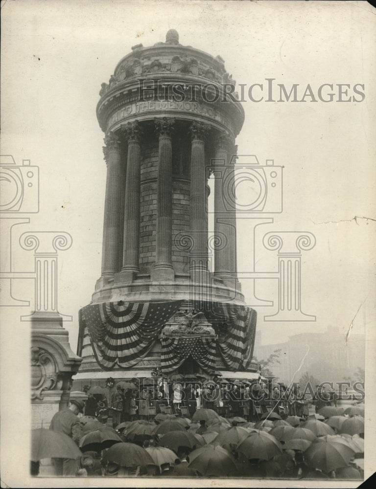 1927 Press Photo Soldier, Sailors Memorial on Riverside Drive- Historic Images