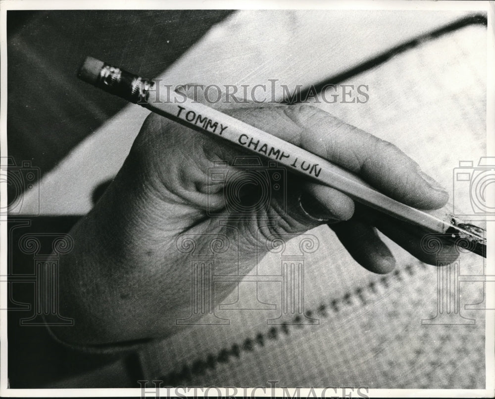 1961 Press Photo Pencil in collection of Lillian Bayles in Dallas, Tex
