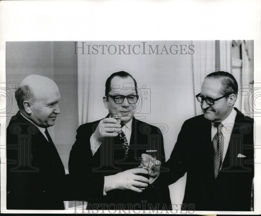 1970 Press Photo Helsinki Finland SALT talks, Gerard Smith of US