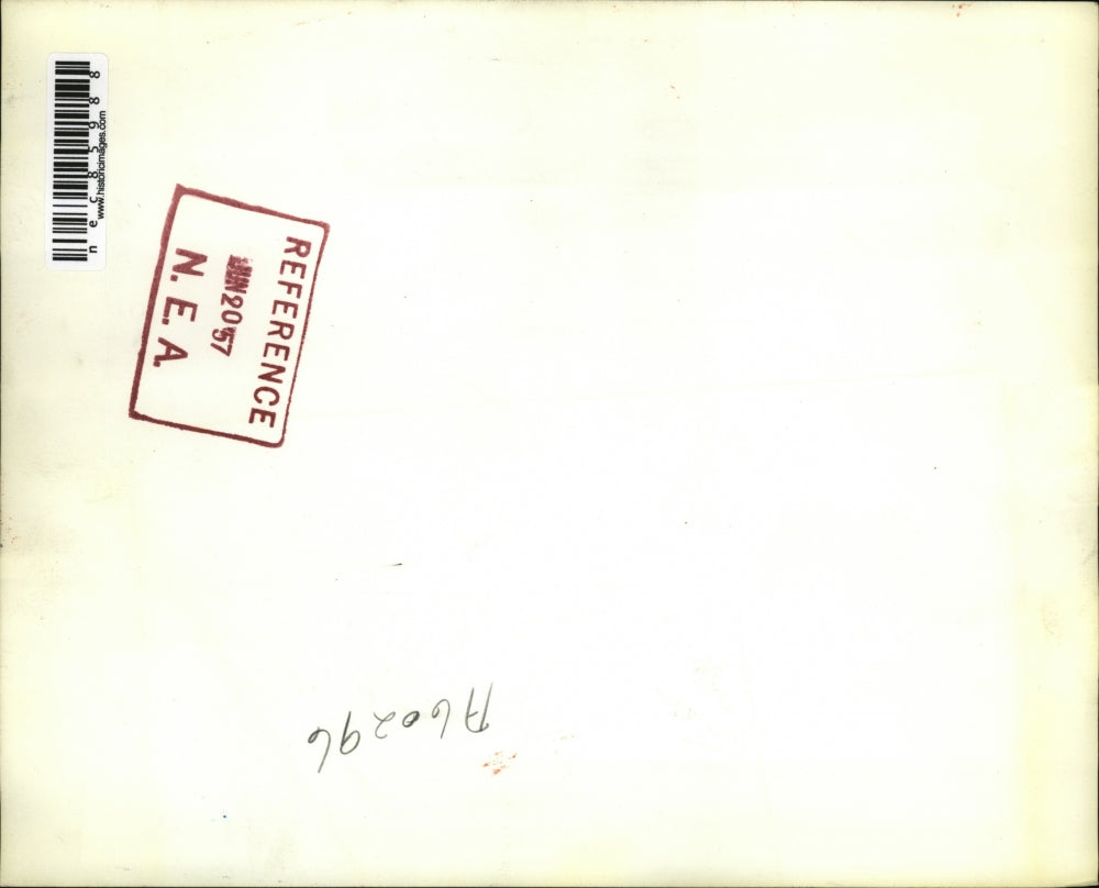 1957 Press Photo Paris Rene Pleven & Robert Lacoste of French cabinet