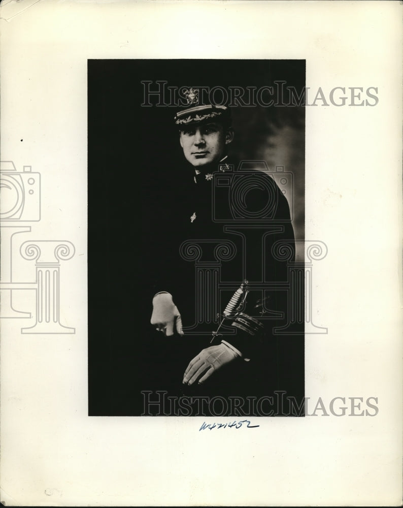 1937 Press Photo Comdr. James T. Madison of the U. S. Naval Reserve- Historic Images