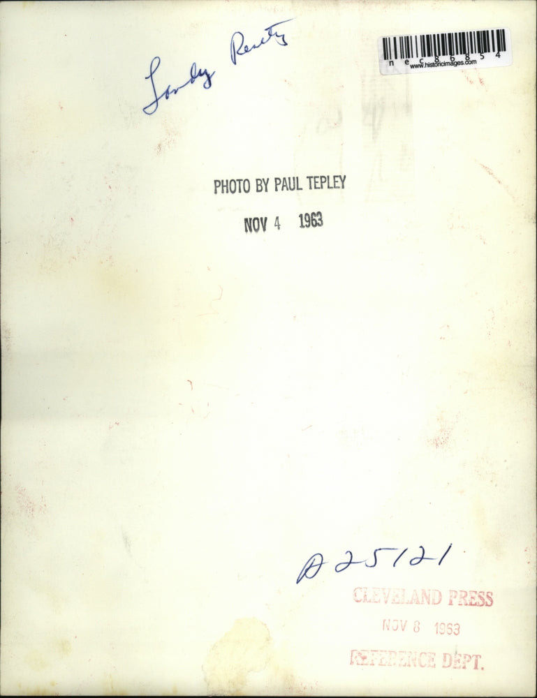 1963 Press Photo Landy Realtor