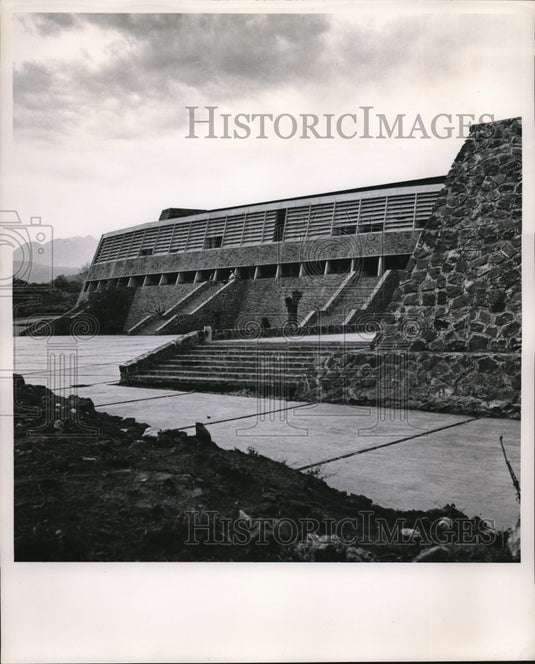 1952 Press Photo Jai Jai fronton at National University of Mexico
