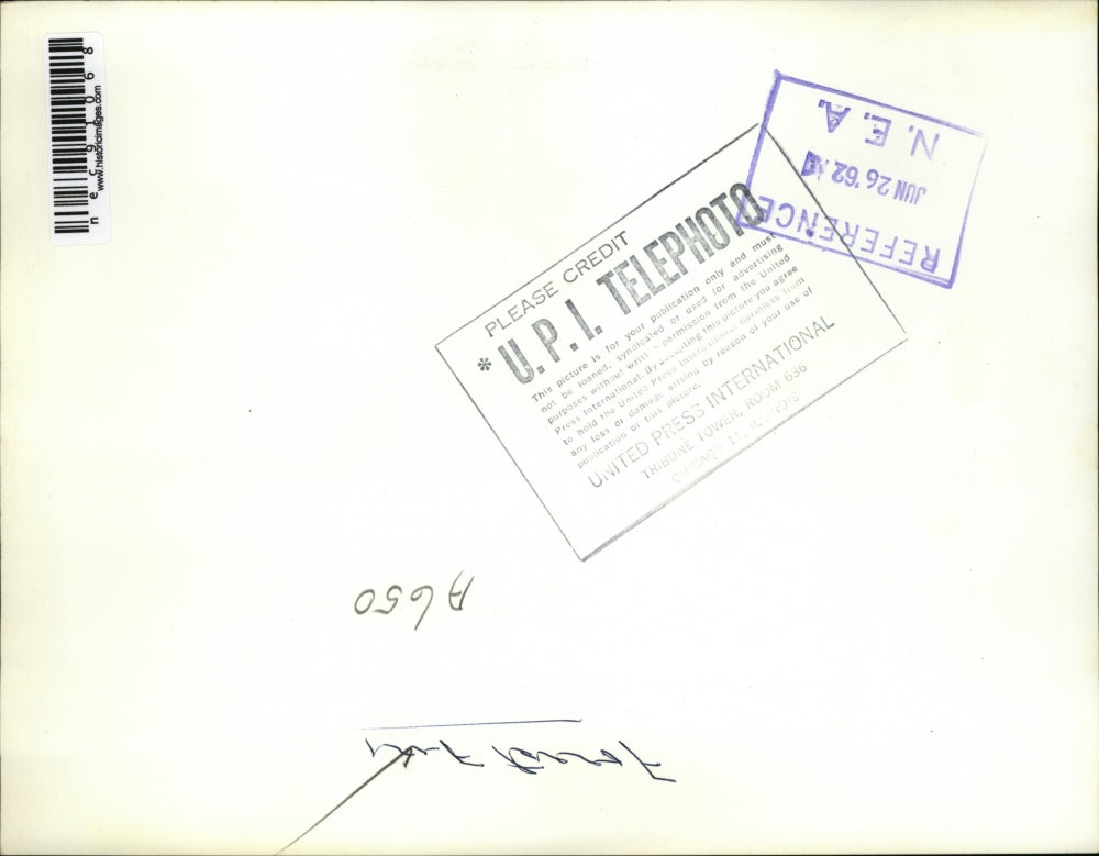 1962 Press Photo Glens Falls New York Francis Quarter Fire Destroyed Home