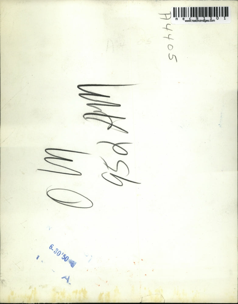 1950 Press Photo Tom Schulkima captain of the Al Meran Temple of Cleveland