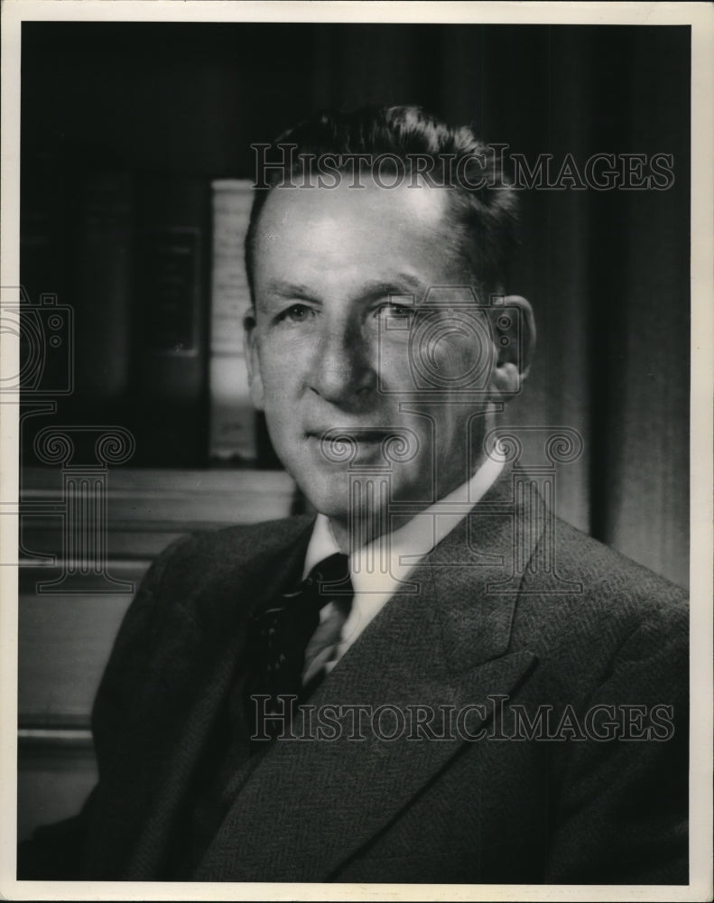 1960 Press Photo Frederick C Crawford President of Thompson products