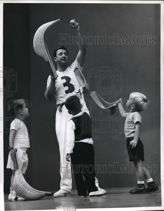 1962 Press Photo Jai Alai pro Juan Sololuce & Juan Garate,Al Salsamendi