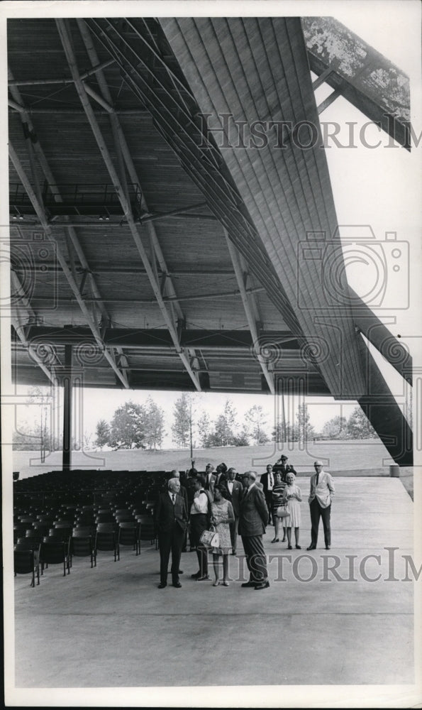 1969 Press Photo Blossom Music Center